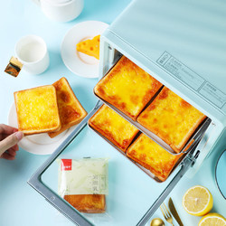良品铺子岩焗乳酪吐司手撕奶香面包网红早餐饼干蛋糕吐司休闲零食 岩焗乳酪吐司500g/盒