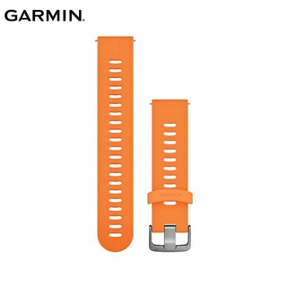 GARMIN 佳明 活力橙硅胶快拆表带（20mm）适用于FR245/245M/FR158