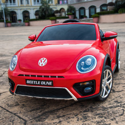大众甲壳虫儿童电动车四轮宝宝超大号玩具车可坐人带遥控小孩汽车