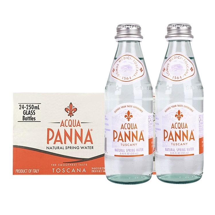 ACQUA PANNA 普娜 饮用天然矿泉水 婴儿水250ml*24瓶+