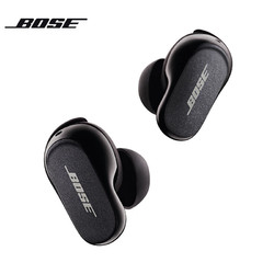 BOSE 博士 QC 消噪耳塞 II 真无线蓝牙耳机主动降噪入耳式耳机大鲨2代 黑色