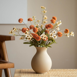CRUX 南十字星 创意大肚陶瓷花瓶摆件客厅插花干花花器北欧餐桌装饰品