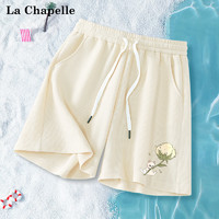 La Chapelle 短裤夏天女2024新款薄裤子高腰小个子宽松休闲五分运动裤