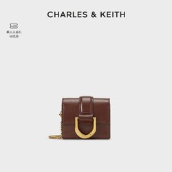 CHARLES & KEITH CHARLES＆KEITH CK6-50840489马蹄扣饰迷你Gabine零钱包小包女