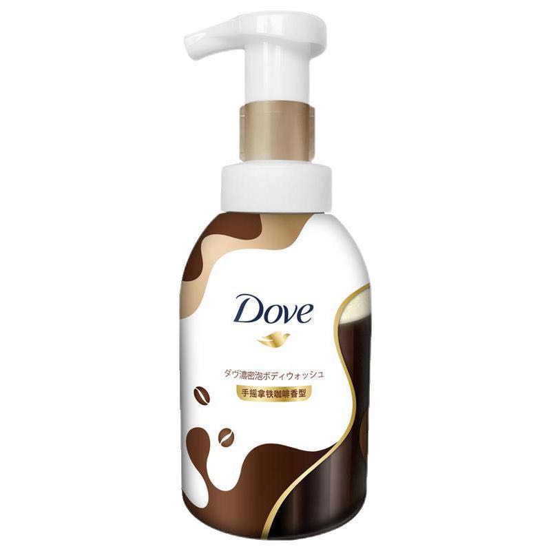 Dove 多芬 浓密沐浴泡泡手摇咖啡拿铁800ml