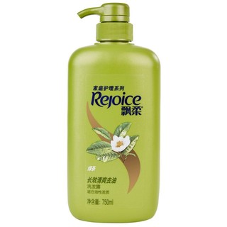 Rejoice 飘柔 家庭护理系列绿茶长效清爽去油洗发露 750ml