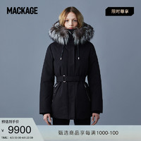 Mackage 摩登专致系列-MACKAGE女士JENI二合一毛领收腰羽绒服