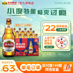 YANJING BEER 燕京啤酒 燕京U8x蔡徐坤 小度酒U8啤酒 500ml