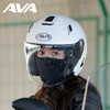 AVA头盔摩托车头盔男3C认证夏季机车女双镜片组合半盔四季JET