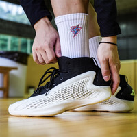 adidas 阿迪达斯 男鞋 2024春季新款运动鞋A.E. 1 实战训练缓震耐磨轻便篮球鞋 IF1857 40