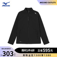 Mizuno 美津浓 男子秋冬防风弹力防泼水ESSENTIAL城市休闲外套