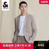 杰克琼斯 杰克·琼斯（JACK&JONES）春秋男士沙色西服日常通勤百搭潮舒适休闲西装外套男222308011 C03沙色 175/96A/M