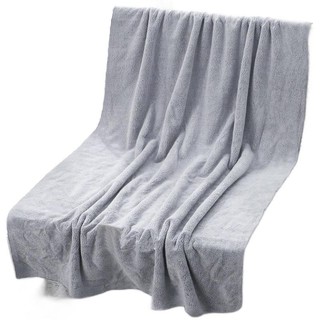 南极人 包邮 法兰绒浴巾年新款家用吸水速干超柔加厚大毛巾盖毯