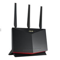 ASUS 华硕 RT-AX86U Pro 双频5700M 家用千兆Mesh无线路由器 黑色 单个装