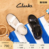 Clarks 其乐 女鞋凉鞋夏季厚底时尚罗马风沙滩凉鞋女舒适休闲鞋