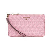 MICHAEL KORS 迈克·科尔斯 JET SET CHARM 中号老花手拿包零钱包