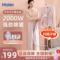 Haier 海尔 挂烫机家用小型蒸汽熨烫机熨斗立式大功率服装店专用手持衣服