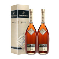 人头马 Remy Martin）干邑白兰地洋酒 优质香槟区 带盒 club 500mL 2瓶