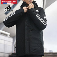 adidas 阿迪达斯 官网棉服男加厚春季中长款羽绒服棉衣棉袄运动外套GT1688