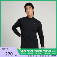 NIKE 耐克 2023年春季新款男子跑步训练运动服长袖上衣DD4757-010