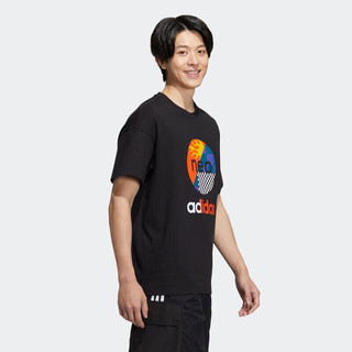 adidas 阿迪达斯 NEO 中性 运动休闲系列 U VBE TEE 1 运动 T恤 HN4743 L码