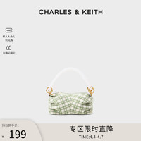 CHARLES & KEITH CHARLES&KEITH;女包CK2-20781781珍珠手柄链条手提包单肩斜挎包女