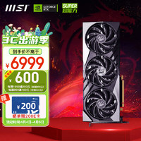 MSI 微星 RTX 4070Ti SUPER 魔龙X SLIM 16G