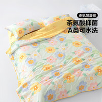 百丽丝家纺 花之茶语印花抗菌夏被 花之茶语印花抗菌夏被 150cm×200cm