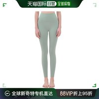 skullpig 韩国直邮Skullpig裤子女款牛奶薄荷色的瑜伽裤耐磨紧身透气弹力