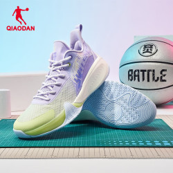 qiaodan乔丹篮球鞋男鞋2023秋季新款破晓10球鞋加厚网面低帮男子运动