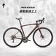  SPECIALIZED 闪电 ROUBAIX SL8 男/女耐力碳纤维骑行公路自行车 锈红色/缎面黑曜石反光 54　