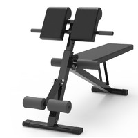 GK 可折叠哑铃凳罗马凳罗马椅山羊挺身器健身椅运动器材仰卧起坐板