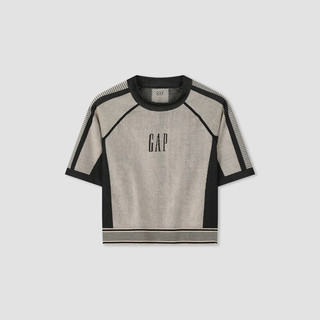 Gap 盖璞 女士撞色拼接短袖T恤 890007