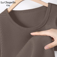 La Chapelle City 拉夏贝尔 女士修身显瘦短袖T恤