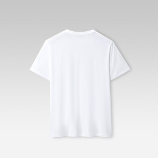 海澜之家 夏季热销轻商务微弹透气印花男士短袖T恤