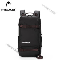 HEAD 海德 龙年红运系列海德滑板双肩包女运动户外大容量书包学生男HEAD背包 黑色 (多巴胺)
