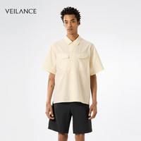 ARC'TERYX 始祖鸟 ARC’TERYX始祖鸟 VEILANCE FIELD SS SHIRT 透气 男子 短袖衬衣 Oat/麦仁白 S