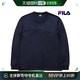 FILA 斐乐 韩国直邮FILA斐乐男士宽松圆领休闲运动套头卫衣FI4RLC6401M_DID