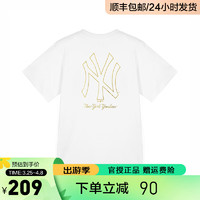 NEW ERA 纽亦华 T恤男女MLB系列情侣运动潮流时尚圆领短袖