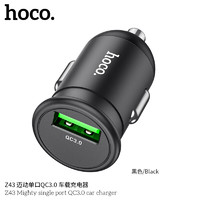 HOCO 浩酷 Z43 迈动单口QC3.0 车载充电器 黑色