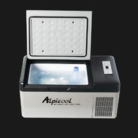 Alpicool 冰虎 车载冰箱压缩机制冷 C15车家两用+数码显示15.3升