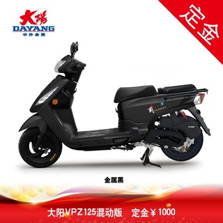 大阳（DAYANG）大阳VPZ125混动版载载DY125T-28H全能商用踏板车 混动版   白变龙