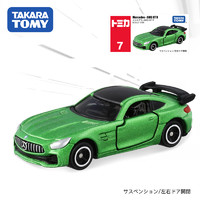 TAKARA TOMY 多美 TOMY多美卡合金小汽车模型儿童男玩具车7号奔驰AMG GTR跑车879602