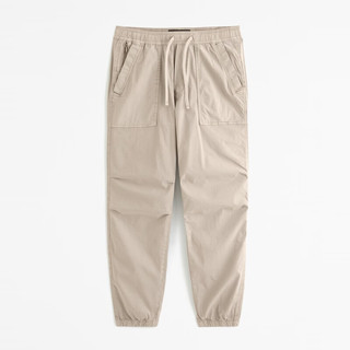 ABERCROMBIE & FITCH男装 24春日常休闲慢跑裤 358445-1 浅棕色 XXL (185/104A)