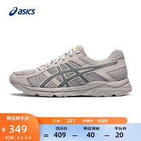 ASICS 亚瑟士 男鞋网面跑鞋缓震透气运动鞋轻量跑步鞋GEL-CONTEND 4 灰色/蓝色 42