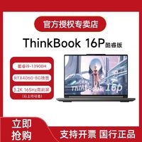 百亿补贴：ThinkPad 思考本 联想ThinkBook16P i9-13900H 16英寸高性能游戏设计笔记本电脑