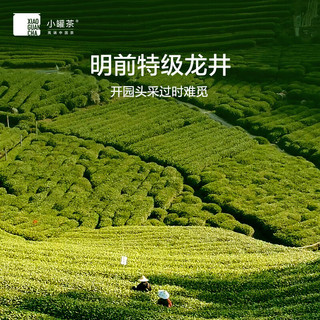 小罐茶茶叶 2024年绿茶 明前龙井 银罐系列·早春龙井茶24罐装 4g*24罐