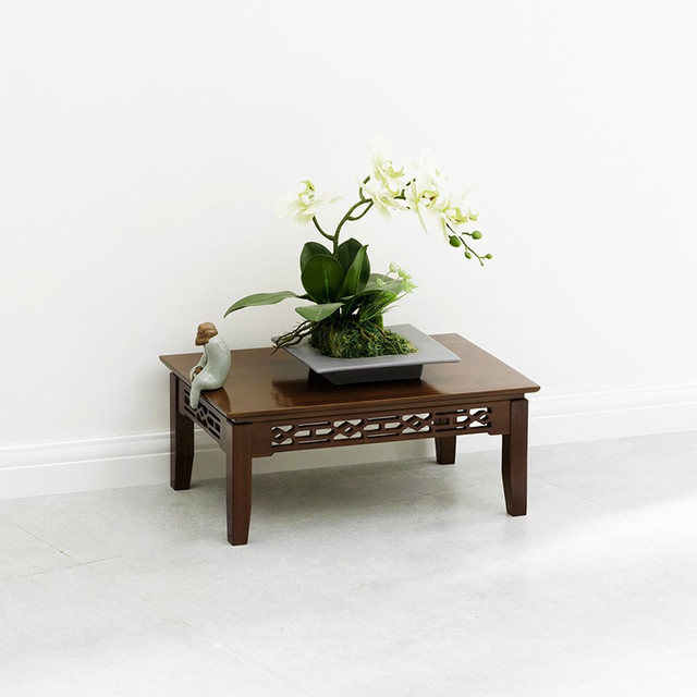 老竹匠 简易花架子客厅阳台落地中式花盆架绿植架置物架鱼缸架盆景架