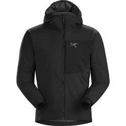 ARC'TERYX 始祖鸟 男士 PROTON LT HOODY 冬季保暖舒适透气 休闲连帽棉服 户外保暖棉衣男 S 黑色Black