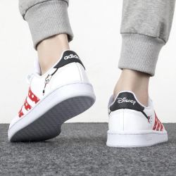 adidasneo女鞋迪士尼米妮联名运动鞋舒适休闲鞋板鞋日常百搭鞋子